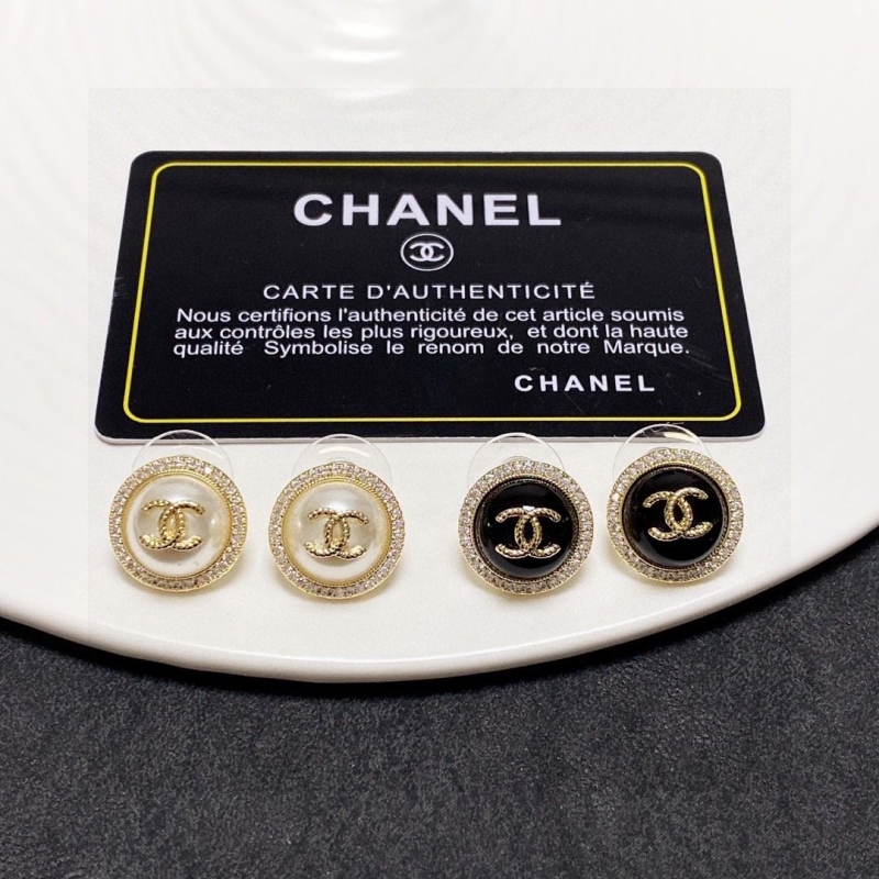 Ch*el earrings